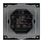 Панель SMART-P36-DIM-IN Black (230V, 1.2A, TRIAC, Sens, 2.4G) (Arlight, IP20 Пластик, 5 лет)