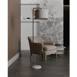 Торшер Arte Lamp RUPERT A5024PN-1PB, 1хE27