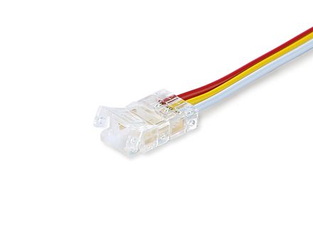 Соединитель гибкий двухсторонний COB CCT 12/24V для лент 8mm GS7911 (3 конт.) (5шт. в комплекте)