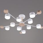 03751-0.3-10 WT+WOOD GX53 светильник потолочный
