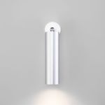 Настенный светодиодный светильник в стиле минимализм 20128/1 LED серебро