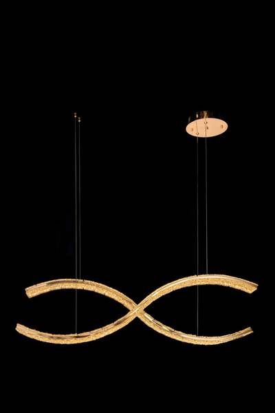 Люстра подвесная Ravissement Gold FL1057-22P, LED