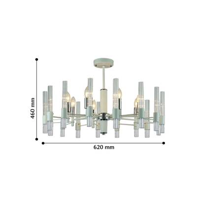 Потолочная люстра Supreme 2539-8P, 8*E14*40W. ТМ F-Promo