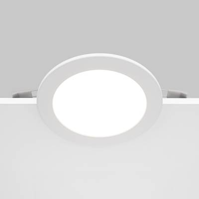 Встраиваемый светильник Стоктон / Stockton 12 Вт 3-4-6 К 110° IP44 с переключателем цветовой температуры, DL016-6-L12W. TM Maytoni