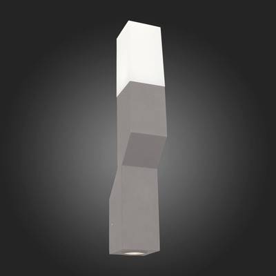 SL100.701.02 Светильник уличный настенный ST-Luce Серый/Белый LED 2*5W 4000K