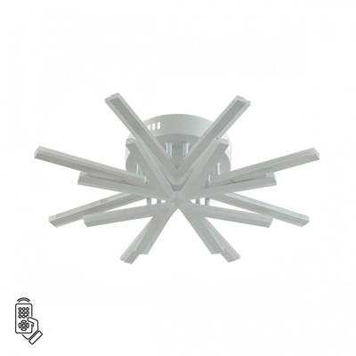 8029/65CL LEDIO LN25 белый/белый, металл/акрил Потолочный светильник с ПДУ LED 65W 3000-6000К 220V ALBERTA