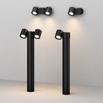 Настенный светильник (бра) Wall Street GU10х2, IP54, O010WL-02B. TM Maytoni