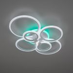 Citilux Сента CL237B160E RGB Люстра с пультом Белая