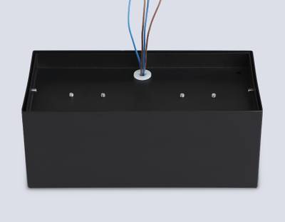 Светильник накладной TN6535/2 BK черный IP44 GX53/2 200*100*80