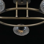 IL0300-5CSQ-79 BK AB светильник потолочный ILLUMICO, E14х5