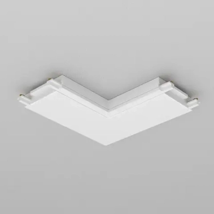 Конектор питания угловой Radity белый, TRA084CL-11W. TM Maytoni