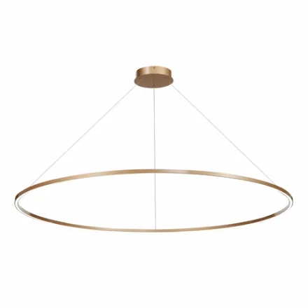 ST605.243.72 Светильник подвесной ST-Luce Золотистый/Белый LED 1*72W 4000K