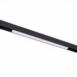 ST360.436.12 Магнитный трековый светильник Черный LED 1*12W 3000K 780Lm Ra&gt;80 120 IP20 L406xW22xH44 48V