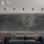 358812 OVER NT21 219 черный Светильник накладной светодиодный IP20 LED 9W 770Лм 4000K 220V GESSO