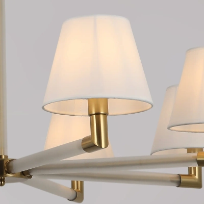 IL0501-8P-79 BRASS светильник потолочный ILLUMICO, E14х8