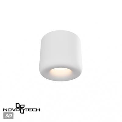 359439 OVER NT24 000 белый Светильник накладной влагозащищённый IP44 LED 10W 220-240V 3000K 650Лм LISSE