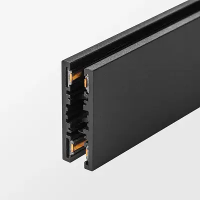 506517 Трек 24V двухконтактный "вверх-вниз" тип E LINEA 1м ЧЕРНЫЙ Lightstar