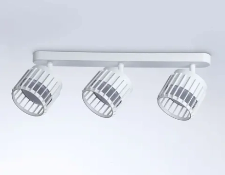 Настенно-потолочный  поворотный спот со сменной лампой  TN71166/3 WH белый GX53/3 400*100*125