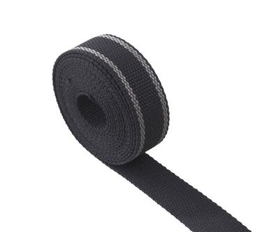 196-1000,19 Токопроводящая текстильная лента Сатори 10м черный w2,8