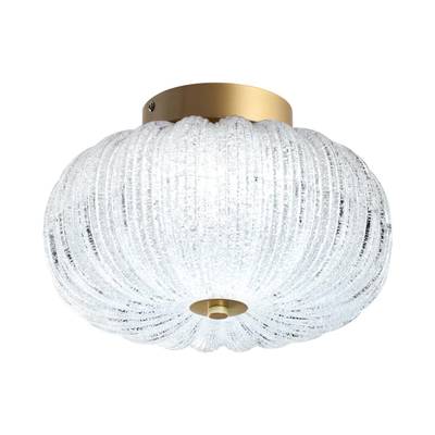 7720/24L PIKO LED SN 42 Светильник металл/стекло/прозрачный/золотой LED 24Вт 3000-6500K D300 IP20 пульт ДУ ANGELO