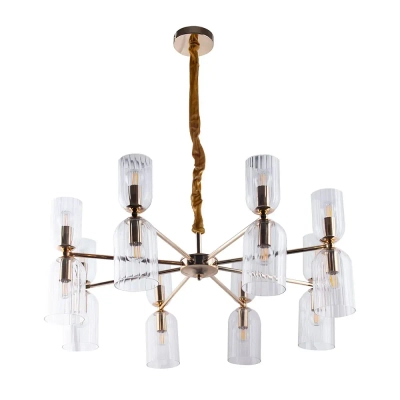Подвесная люстра Arte Lamp CHARM A1623LM-16GO, 16хE14