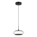 SL6239.403.01 Светильник подвесной ST-Luce черный/прозрачный LED 1*7W 3000K