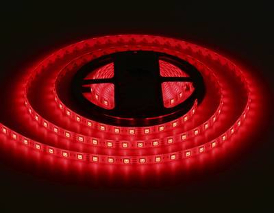 Комплект светодиодной ленты RGB 5m GS2502 5050 60Led/ 14.4W m/ 12V IP65 RGB/ 5000*10*2.87mm/ кратность резки 50mm (4 конт.) (адаптер, вилка, контроллер, пульт в комплекте)