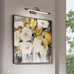 4909/8WL WALLI ODL22 695 чёрный/металл/акрил Подсветка для картин с выкл. LED 8W 4000К 430Лм REVOLA