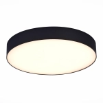 ST606.432.48 Светильник потолочный Черный LED 1*48W 3000K 4 320Lm Ra>85 120° IP20 D400xH55 185-265V
