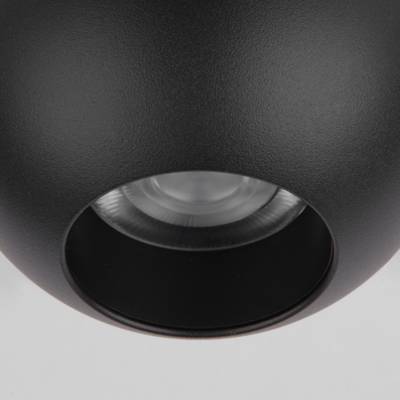 Трековый светодиодный светильник для однофазного шинопровода Ball Черный 12W 4200K LTB77