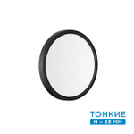 7660/18L MITRA LED SN 554 Светильник пластик/белый/черный LED 18Вт 3000/4000K D230 IP40 ALFA BLACK
