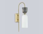 Светильник настенный LH53335 GD/WH золото/белый G9 max 25W 200*80*415