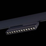 ST805.446.12 Магнитный трековый светильник Черный LED 1*12W 4000K 450Lm Ra>90 36° IP20 L220xW22xH117 48VV