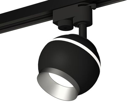Комплект трекового светильника XT1102004 SBK/MCH черный песок/хром матовый GU5.3 LED 3W 4200K (A2521, C1102, N7033)