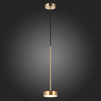 SL6000.303.01 Светильник подвесной ST-Luce Латунь/Латунь LED 1*7W 3000K
