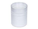 Накладной светодиодный точечный светильник TN241 SL/S серебро/песок LED 4200K 12W D80*100