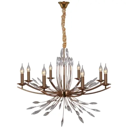 IL2307-8POR-39 GD светильник потолочный ILLUMICO, E14х8