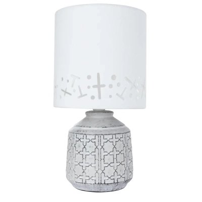 Декоративная настольная лампа Arte Lamp BUNDA A4007LT-1GY, 1хE14