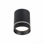 ST115.442.12 Светильник потолочный Черный LED 1*12W 4000K 840Lm Ra&gt;90 120° IP20 D79xH100 170-240V