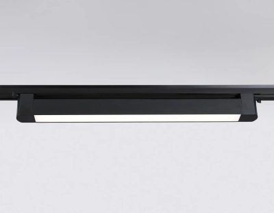 Светильник светодиодный трековый однофазный GL6739 BK черный IP20 30W 4200K 458*35*57