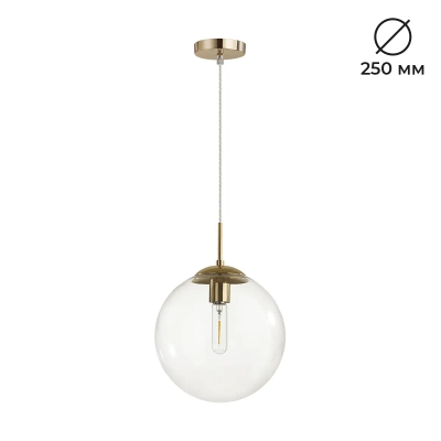 6509/1 SUSPENTIONI LN26 409 золотой Подвес E27 1*60W 220V SUMMER
