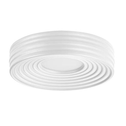7704/40L AVRA LED SN 20 Светильник металл/пластик/белый LED 40Вт 4000K D470 IP20 MACARON
