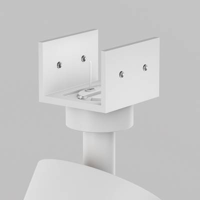 Уличный трековый светильник Focus Led Elasity IP 3000K 16Вт 45° белый O-TR01-1-S-16WW3K. TM Maytoni