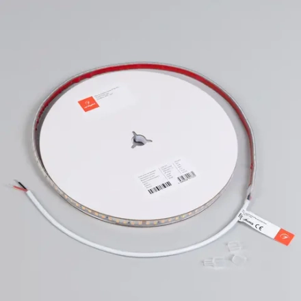 Лента герметичная RTW-PS-A140-7mm 24V Day4000 (10 W/m, IP67, 5m) (Arlight, CRI>90)