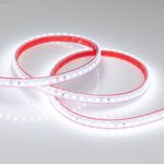 Лента RTW 2-5000PS 24V White6000 2x (3528, 600 LED, LUX) (Arlight, 9.6 Вт/м, IP67)