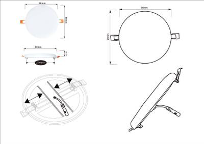 Точечный встраиваемый светильник Arte Lamp PRIOR A7981PL-1WH, LED