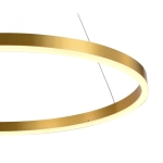 08213,36A(3000K) Подвес Тор латунь d60 h150 Led 36W (3000K) 2 типа крепления