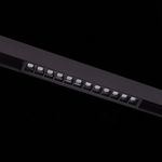 ST361.436.12 Магнитный трековый светильник Черный LED 1*12W 3000K 1 009Lm Ra&gt;80 36° IP20 L222xW22xH44 48V