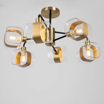 Citilux Бертон CL140161 Люстра потолочная Бронза