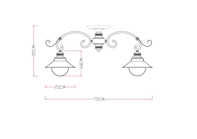 Потолочная люстра Arte Lamp GRAZIOSO A4577PL-5WG, 5хE27